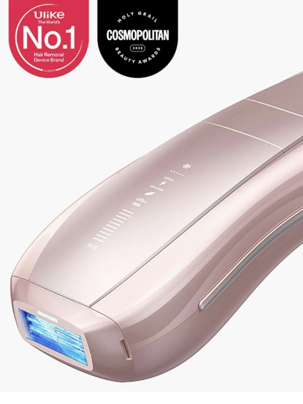 Ulike Air 10 IPL Laser Hair Removal Device in Pink